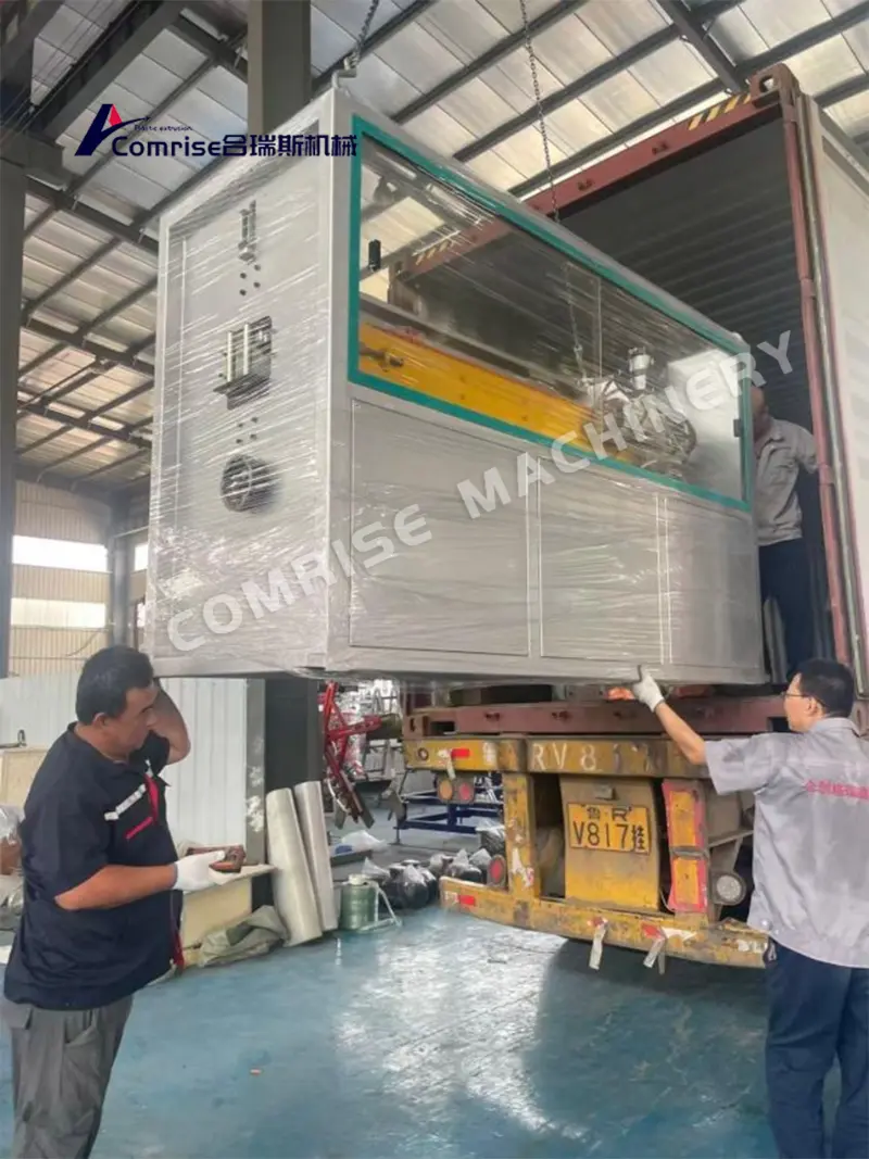 Mesin Paip PVC Berkecekapan Tinggi Menuju ke Amerika Selatan