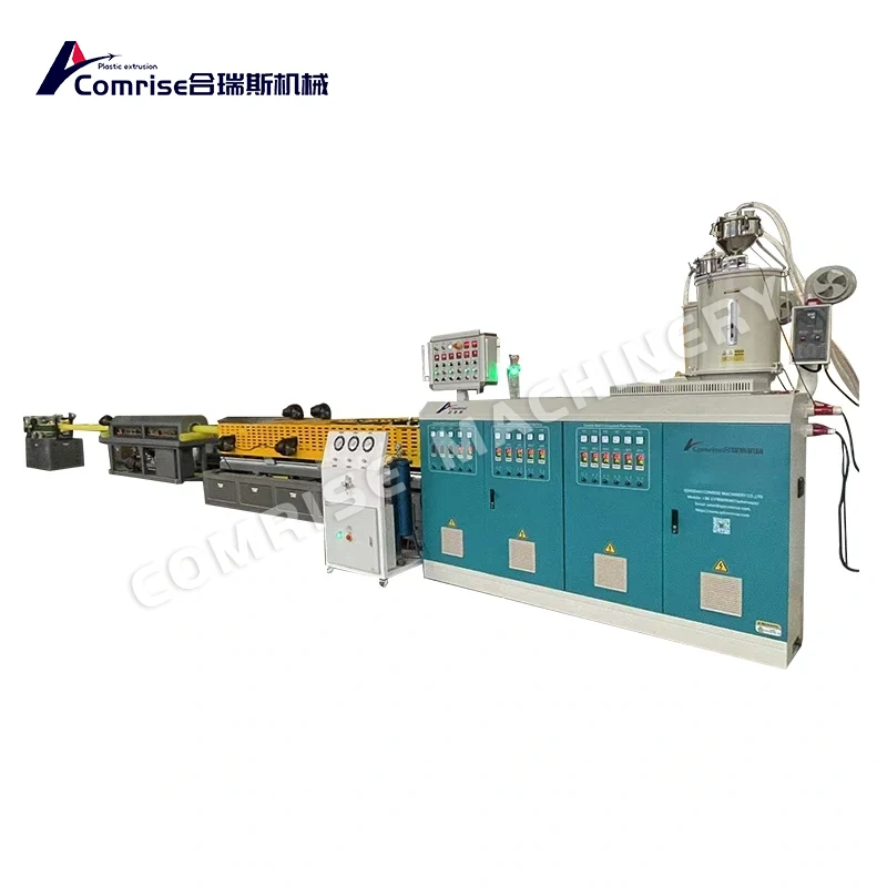 Mesin extruder paip beralun DWC