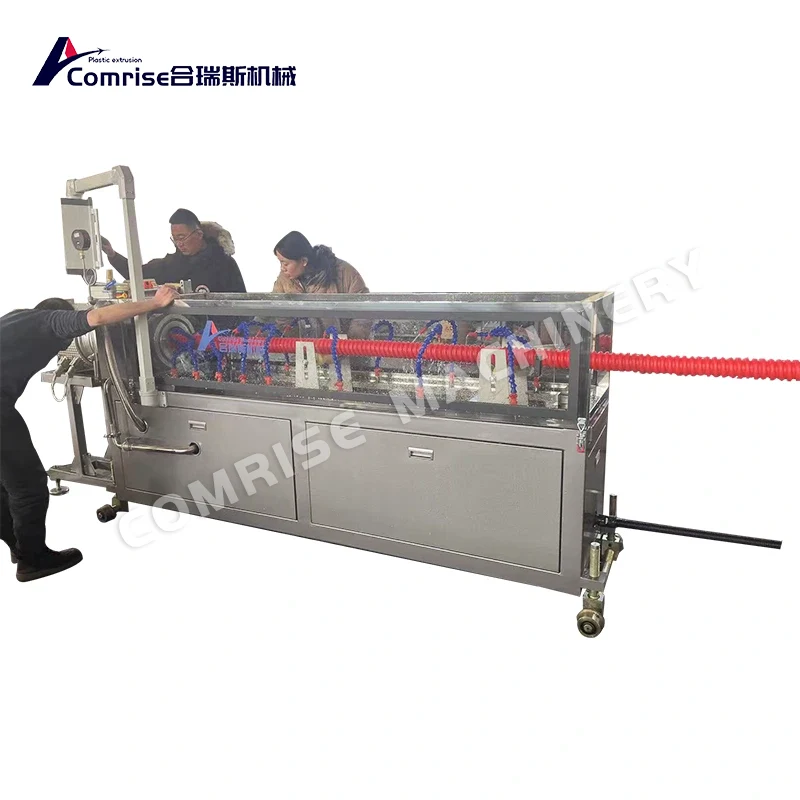 PE Carbon Spiral Pipe Production Line
